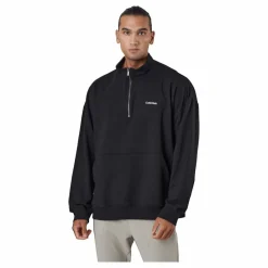 L/s Quarter Zip Black*Calvin Klein New