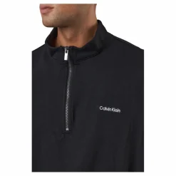 L/s Quarter Zip Black*Calvin Klein New