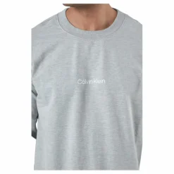 Calvin Klein L/s Sweatshirt Grey Heather Grå Sale