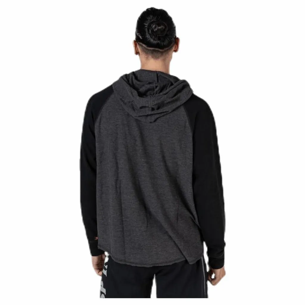 GASP L/S Thermal Hoodie Grey Grå Online