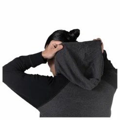 GASP L/S Thermal Hoodie Grey Grå Online
