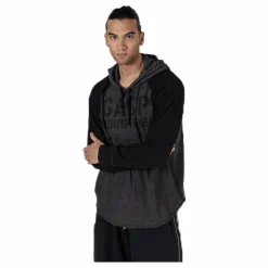 GASP L/S Thermal Hoodie Grey Grå Online