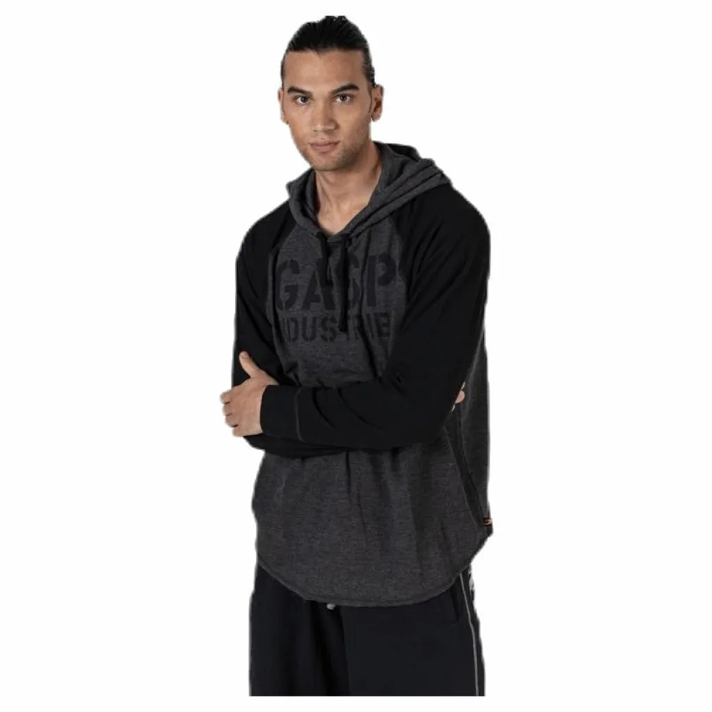 GASP L/S Thermal Hoodie Grey Grå Online