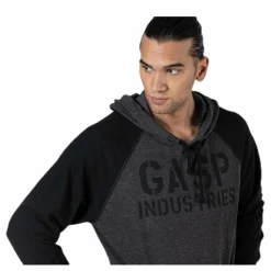 GASP L/S Thermal Hoodie Grey Grå Online