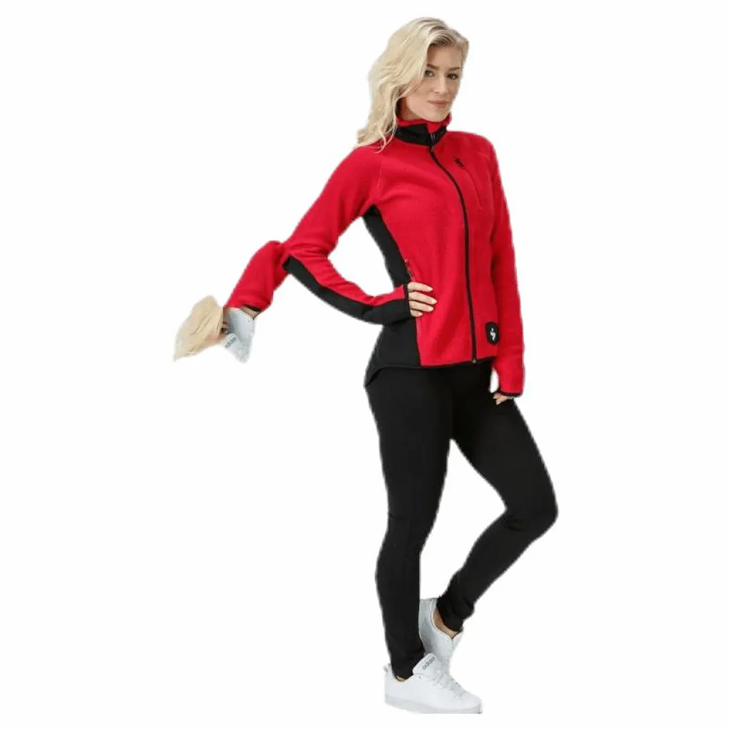 Sweet Protection Lumberjane Fleece Jacket Red Röd Discount