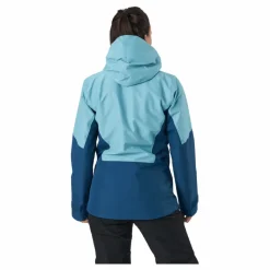 Haglöfs Lumi Jacket Women Dark Ocean/frost Blue Blå Best