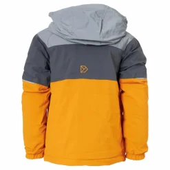 Didriksons Lux Kids Jacket Yellow Flerfärgad Discount