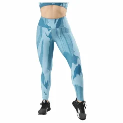 Reebok Lux Perform Leggings Steblu Blå Discount