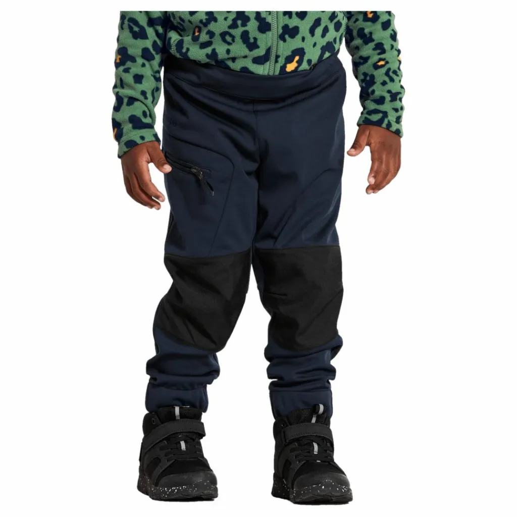Didriksons Lövet Kids Pant 5 Navy Blå New