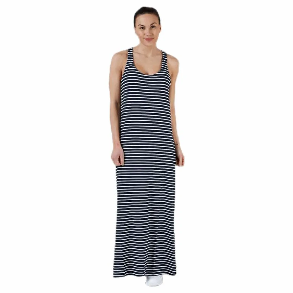 Tenson Lynnet Dress Blue/White Flerfärgad Sale