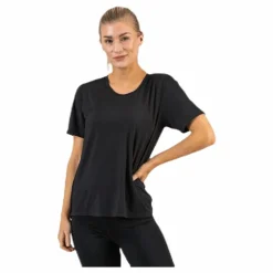 BLACC Lyric Basic Tee Black Svart Clearance