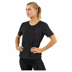 BLACC Lyric Basic Tee Black Svart Clearance