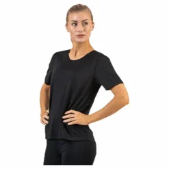 BLACC Lyric Basic Tee Black Svart Clearance
