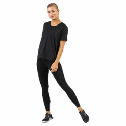 BLACC Lyric Basic Tee Black Svart Clearance