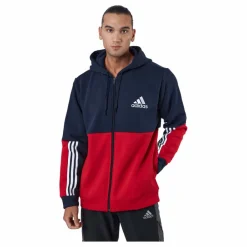 adidas M Cb Fz Hd Legink/scarle Blå Online
