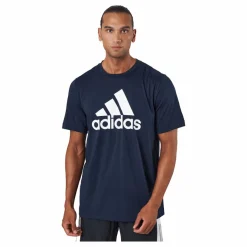 adidas M Fr Lg T Legink/white Blå Outlet