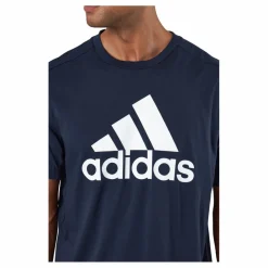adidas M Fr Lg T Legink/white Blå Outlet