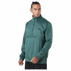 adidas M Gg Sl 1/4 Zip Greoxi/black Grön Clearance