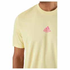 adidas Tennis M Padel Graphic Tee Gul New
