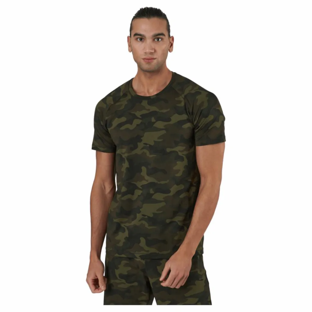 M Printed Tee Action Green*Casall Discount
