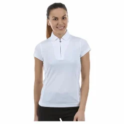 Macy S/S Polo Shirt White*Daily Sports Online
