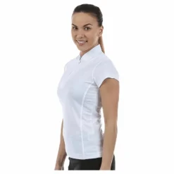 Macy S/S Polo Shirt White*Daily Sports Online
