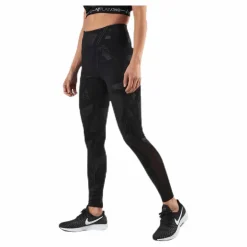 Mado Hw Aop Training Tights Black*Only Play Clearance