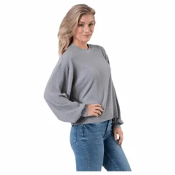 Mai Ls Top Grey*Pieces Clearance