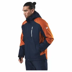 Maison 4-way Stretch Ski Jacket W-PRO 15000 Blue*Whistler New