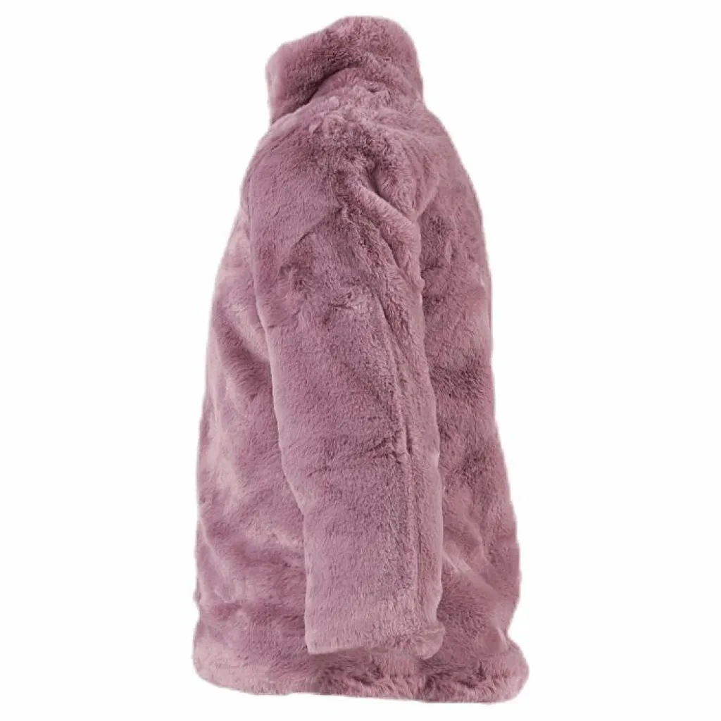 Mamy Faux Fur Jacket Purple*Name It Discount