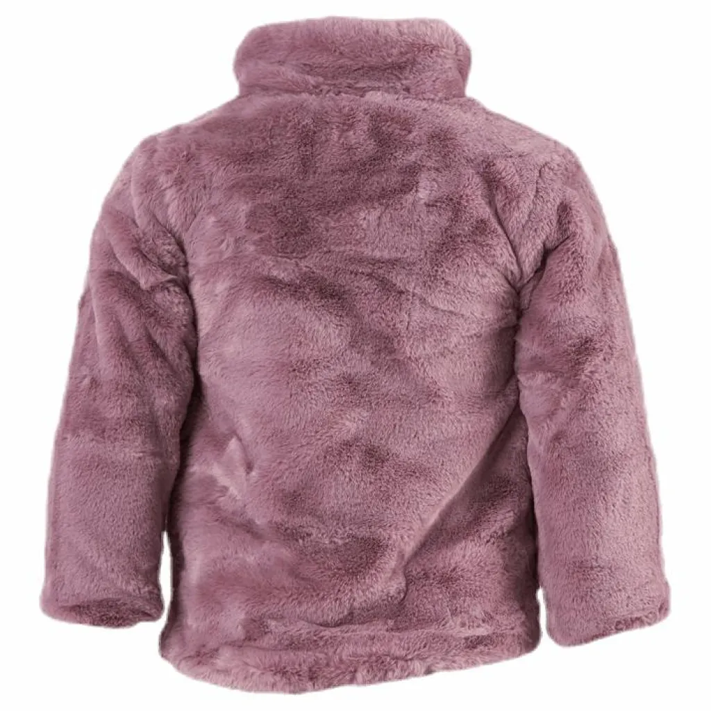Mamy Faux Fur Jacket Purple*Name It Discount