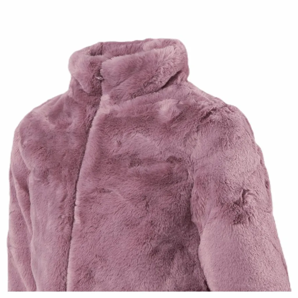 Mamy Faux Fur Jacket Purple*Name It Discount
