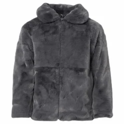 Mamy Faux Fur Jacket Purple*Name It Outlet