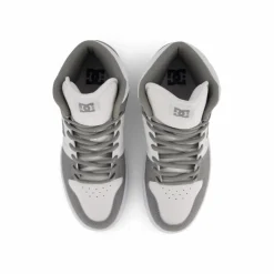 DC Shoes Manteca 4 Hi White/grey Vit och Grå Sale