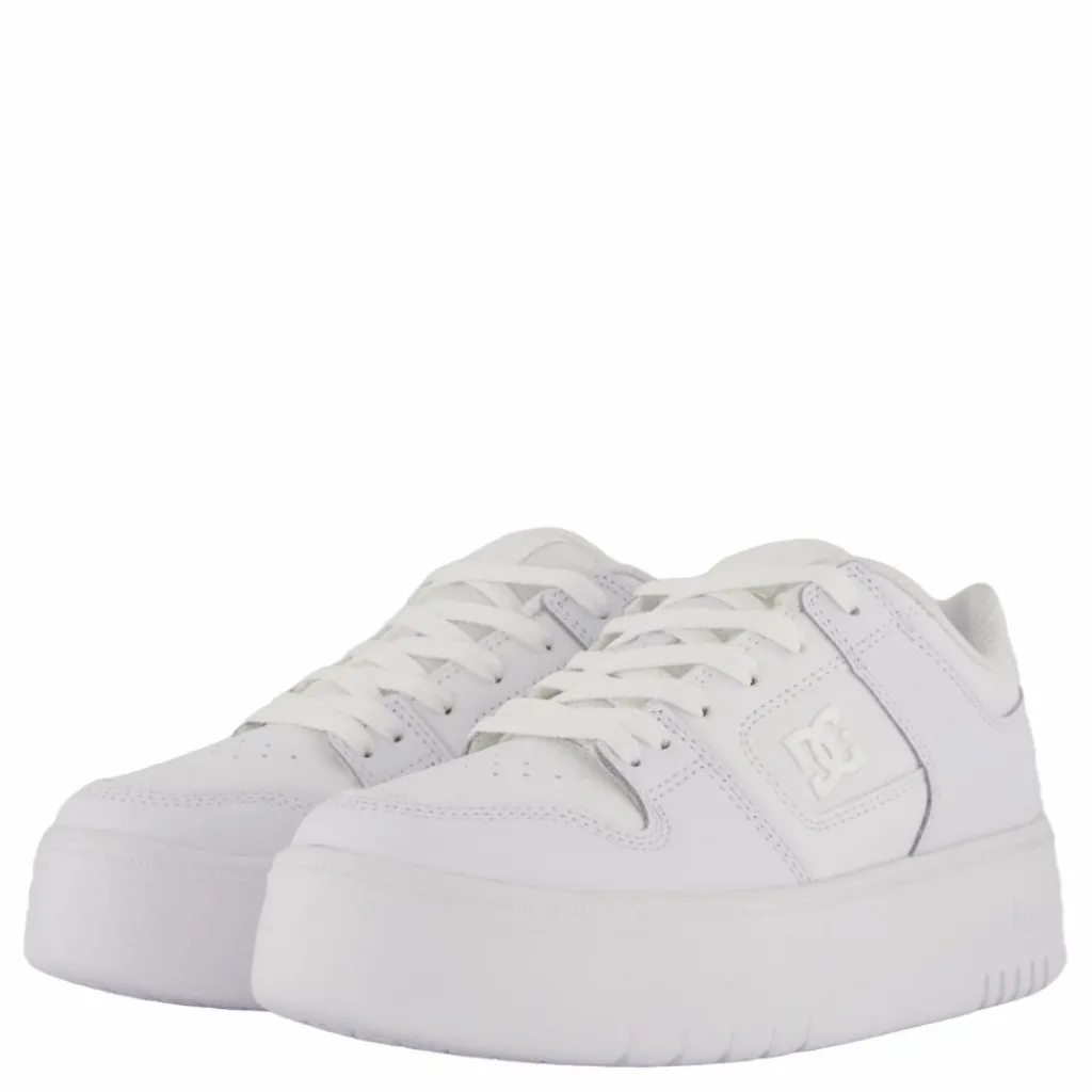 DC Shoes Manteca 4 Platform White/white Vit Sale