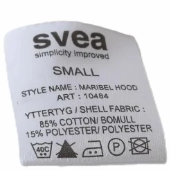 Svea Maribel Hood White Vit Clearance
