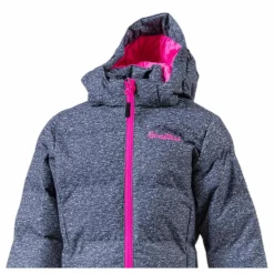 Mariel Girls Long Melange Pro-lite Jacket Pink*Graffiti Discount