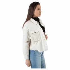 Only Marina Crop Jacket Grey Grå Hot