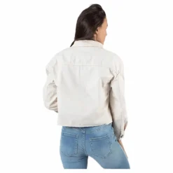 Only Marina Crop Jacket Grey Grå Hot
