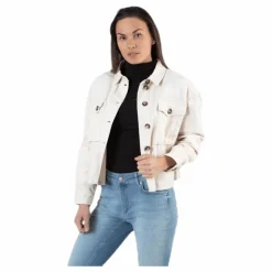 Only Marina Crop Jacket Grey Grå Hot