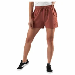 Pieces Marisa Mw Shorts Brown Brun
