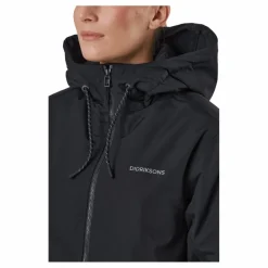 Didriksons Marta-lisa Wns Parka Black Svart Outlet