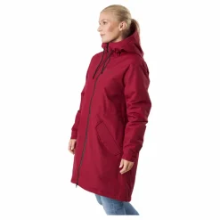 Didriksons Marta-lisa Wns Parka Red Röd New