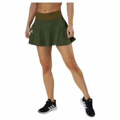 adidas Tennis Match Skirt Primeblue Heat Green Grön New