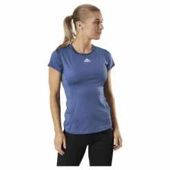 adidas Tennis Match Tee Aeroready Blue/White Blå och Vit Online
