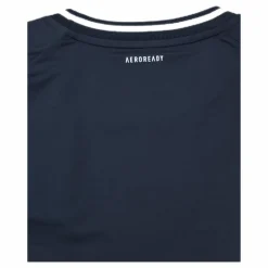 adidas Tennis Match Tee Aeroready White/Black Svart