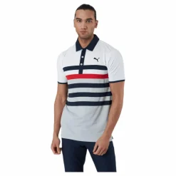 Mattr One Way Polo Blue*Puma Golf Clearance