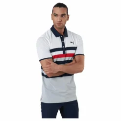 Mattr One Way Polo Blue*Puma Golf Clearance