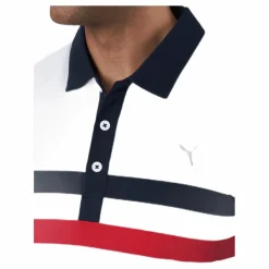 Mattr One Way Polo Blue*Puma Golf Clearance