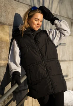 Maya Padded Hybrid Jacket Jet Black*BLACC Sale